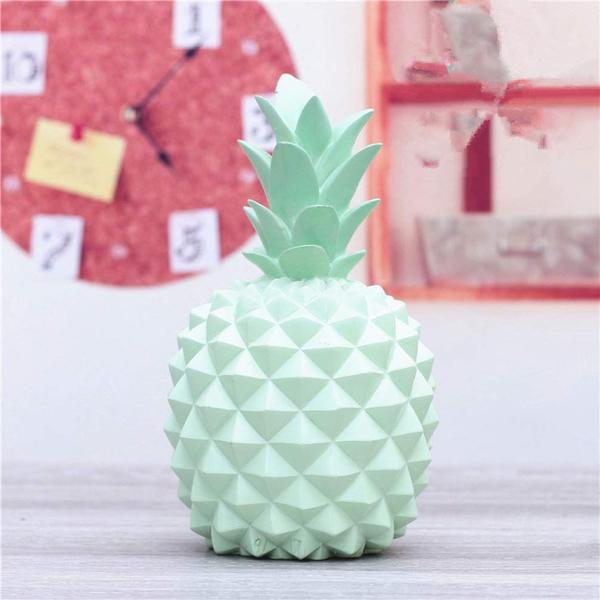 Imagem de Escultura JDSHSO Pineapple Piggy Bank Resin Crafts