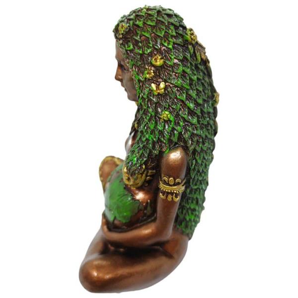 Imagem de Escultura Mãe Natureza Gaya 15cm em Resina