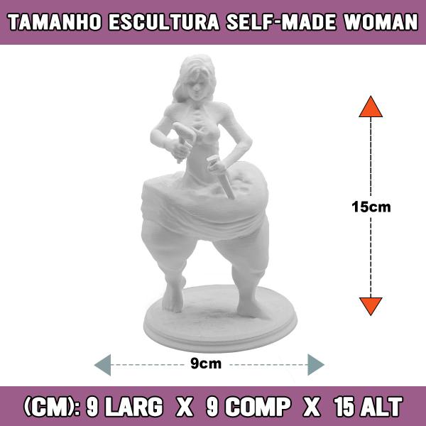 Imagem de Escultura Mulher Esculpindo Seu Corpo - Self-Made Woman