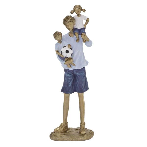 Imagem de Escultura Pai e Filhos Futebol 27cm Espressione