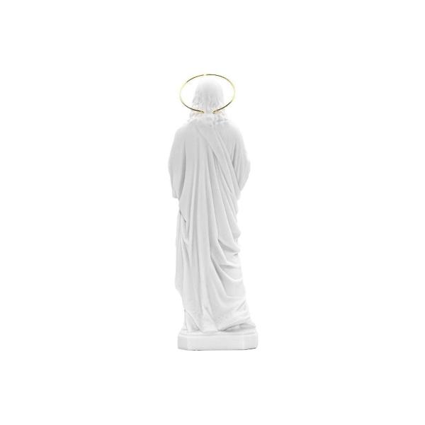 Imagem de Escultura Sagrado Coração De Jesus Em Pó De Mármore 30Cm