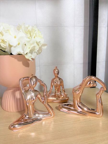 Imagem de Escultura yoga rose gold (1)