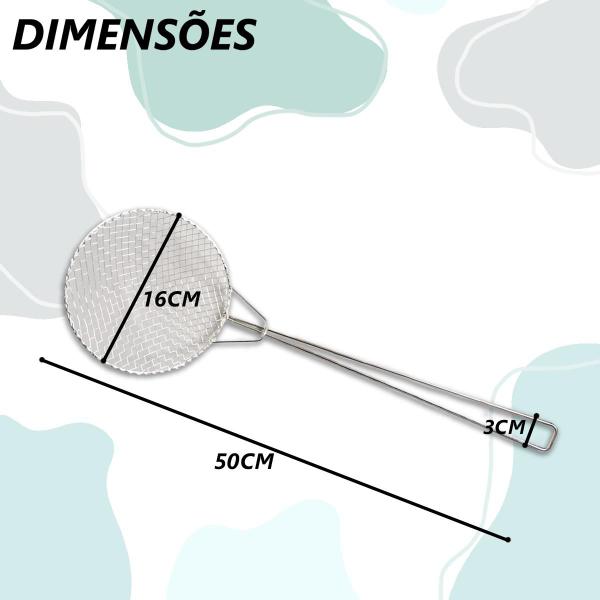 Imagem de Escumadeira Para Fritura 16