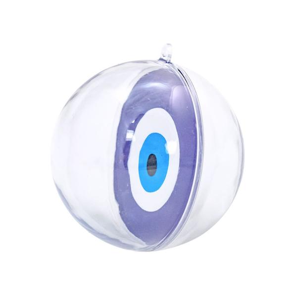 Imagem de Esferas Bola De Acrílico Olho Grego Energia 5cm 7cm - 20 Unidades Cada