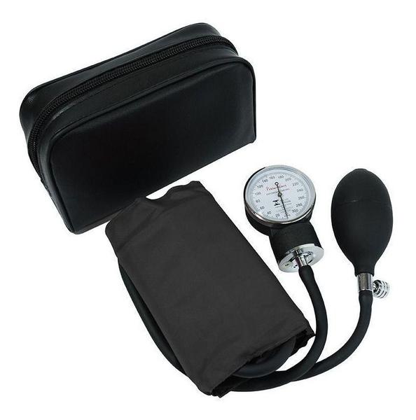 Esfigmomanômetro Aneroide Premium - Cor Cinza Imagem de Esfigmomanômetro Aneroide Premium - Cor Cinza