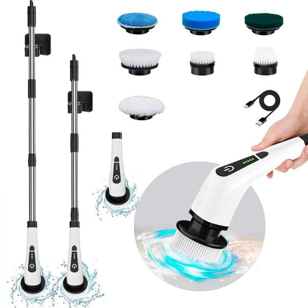 Esfregão Elétrico Recarregável Multiuso 360 Limpeza Chão E - Bivena Imagem de Esfregão Elétrico Recarregável Multiuso 360 Limpeza Chão E