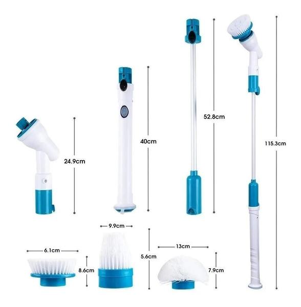 Imagem de Esfregão-  Escova De Limpeza Elétrica - Spin Scrubber