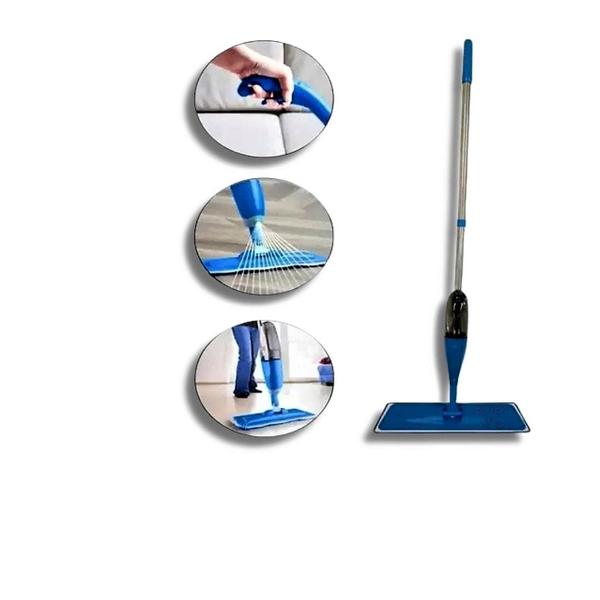 Imagem de Esfregão Flat Mop Com Reservatório E Base Articulada 350ml