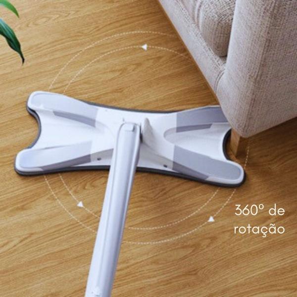 Imagem de Esfregão Mop Giratório 360º Rodo Mágico de Torção Twist Microfibra