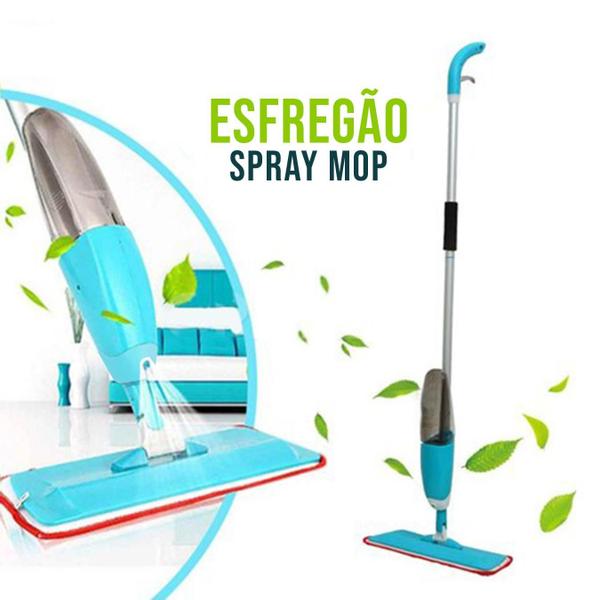 Imagem de Esfregão Spray Mop Com Reservatório De Água Rodo Limpador