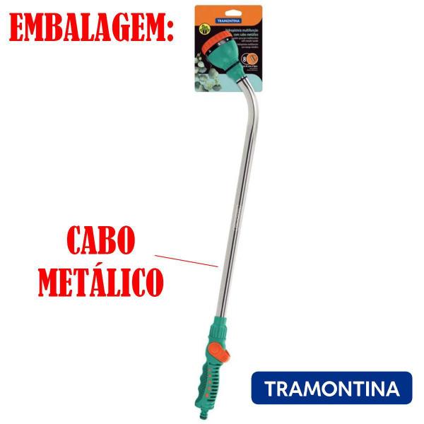 Esguicho 8 Jatos Cabo Metálico - Tramontina Imagem de Esguicho 8 Jatos Cabo Metálico - Tramontina