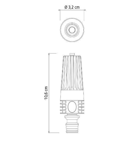 Imagem de Esguicho Bico de Mangueira Jardim com Conectores Tramontina