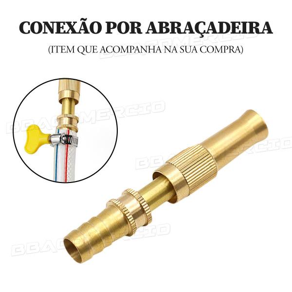 Esguicho Bico Regulavel Jato Alta Pressao Agua Encaixe 1/2 - BBACOMERCIO Imagem de Esguicho Bico Regulavel Jato Alta Pressao Agua Encaixe 1/2