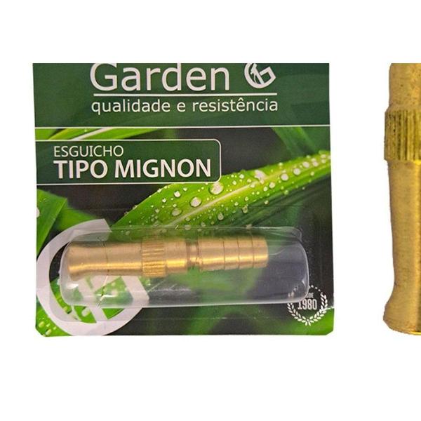 Imagem de Esguicho Bico Reto Garden Latao Mignon 1/2" - 11703E