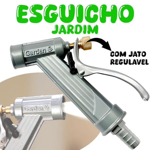 Imagem de Esguicho Mangueira Jato Jardinagem Garden 2 jatos