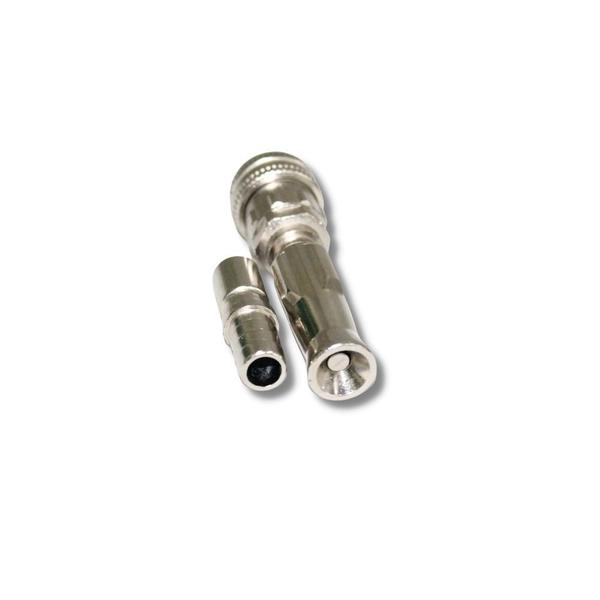 Esguicho Metal 1/2 pol para Jardim com Engate Rápido e Pino - Menco Imagem de Esguicho Metal 1/2 pol para Jardim com Engate Rápido e Pino