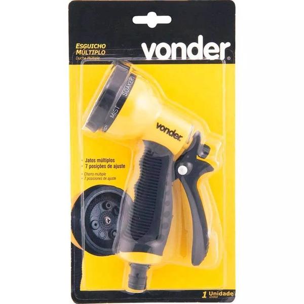 Esguicho para Jardim Vonder 7 Funções ABS Resistente - Magrisa Tem Imagem de Esguicho para Jardim Vonder 7 Funções ABS Resistente