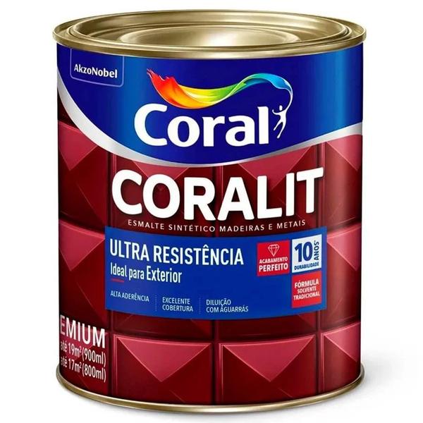 Imagem de Esmalte Coralit Ultra Resistência Brilhante Camurça 900ml - Coral