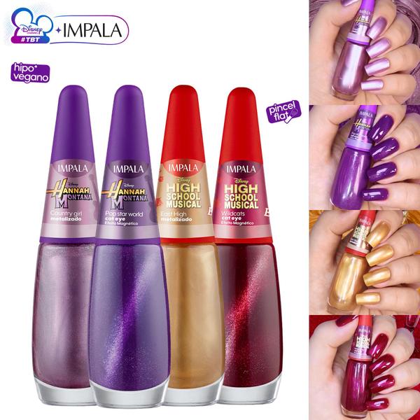 Esmalte Impala Lançamento Cat Eye Olho de Gato Metalizado Glitter Nova Coleção Esmalte Impala Lançamento Cat Eye Olho de Gato Metalizado Glitter Nova Coleção