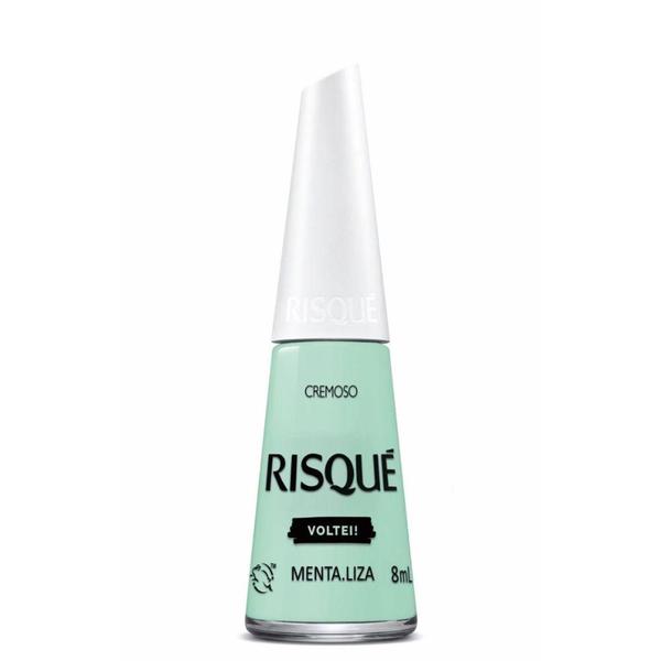 Esmalte Risque Voltei Menta Liza 8ml Esmalte Risque Voltei Menta Liza 8ml