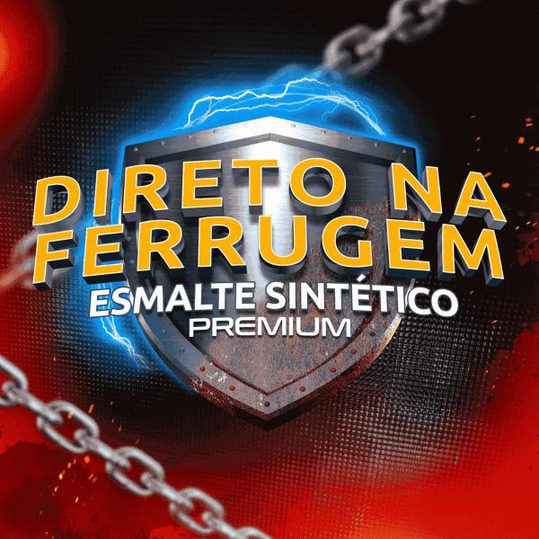 Imagem de Esmalte Sintético Direto na Ferrugem Metais Galão 3,6 Litros