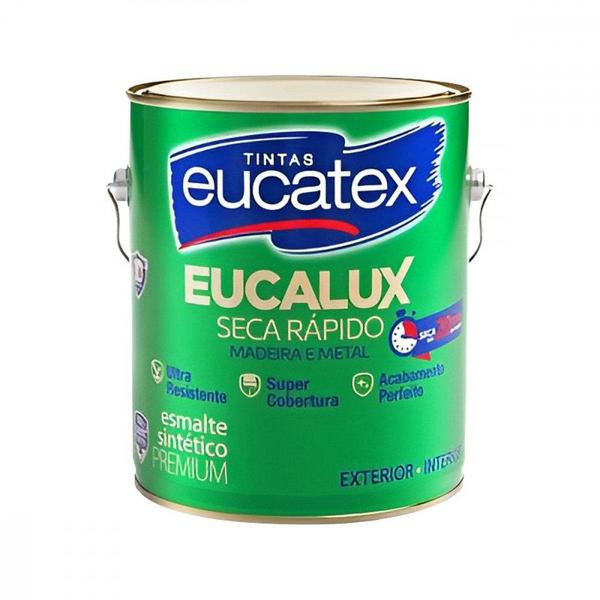 Imagem de Esmalte Sintetico Eucatex 3,6Lt Preto Fosco