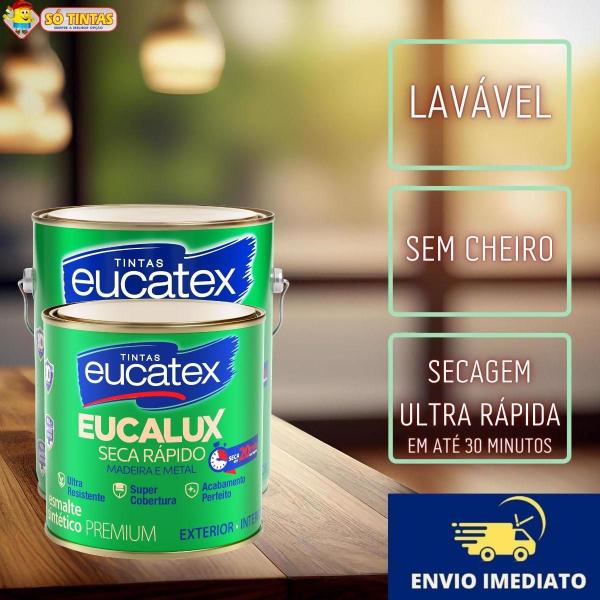 Imagem de Esmalte Sintético Seca Rápido Eucatex 225ml 