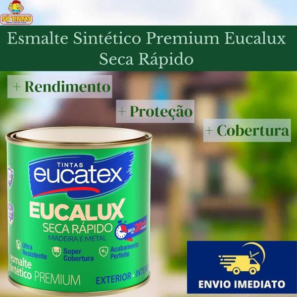 Imagem de Esmalte Sintético Seca Rápido Eucatex 225ml 