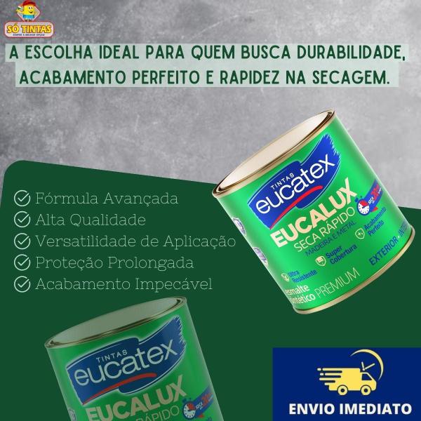 Imagem de Esmalte Sintético Seca Rápido Eucatex 225ml 