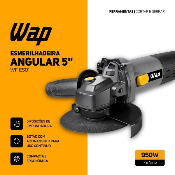 Imagem de Esmerilhadeira Angular 5'' 950W 220V WFES01 Wap