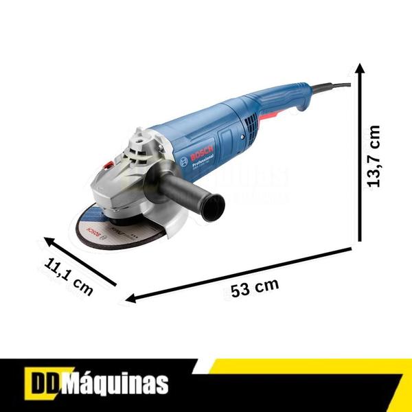 Imagem de Esmerilhadeira Angular 7" 2200W 110V 18F1 GWS2200-180 - Bosch