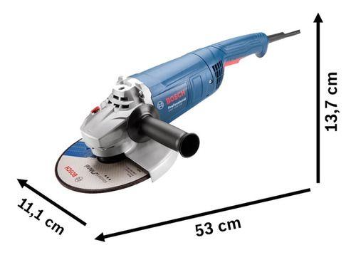 Imagem de Esmerilhadeira Angular Bosch 9 Pol Gws 2200 230 2200w 110v