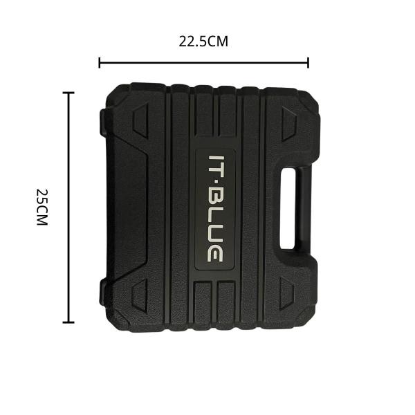 Imagem de Esmerilhadeira Angular Lixadeira Portátil Com 2 Baterias Recarregável 12v 76mm Profissional 1994