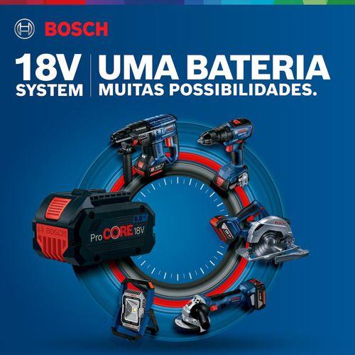 Imagem de Esmerilhadeira Sem Fio Bosch Professional Gws 18v 10 Azul