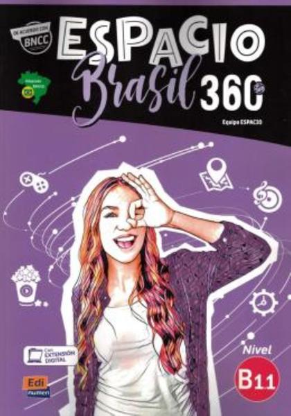 Imagem de Espacio Brasil 360 B1.1 - Libro Del Alumno - EDINUMEN