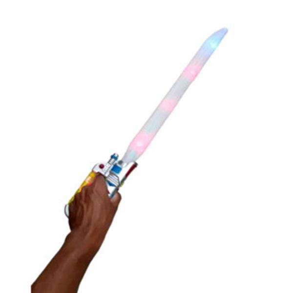 Imagem de Espada de brinquedo Sabre de luz de LED com SOM e LASER 50cm