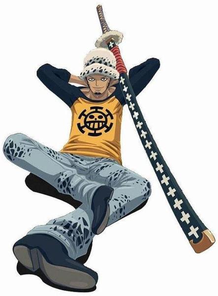 Imagem de Espada Katana One Piece Trafalgar D. Water Law Em Aço