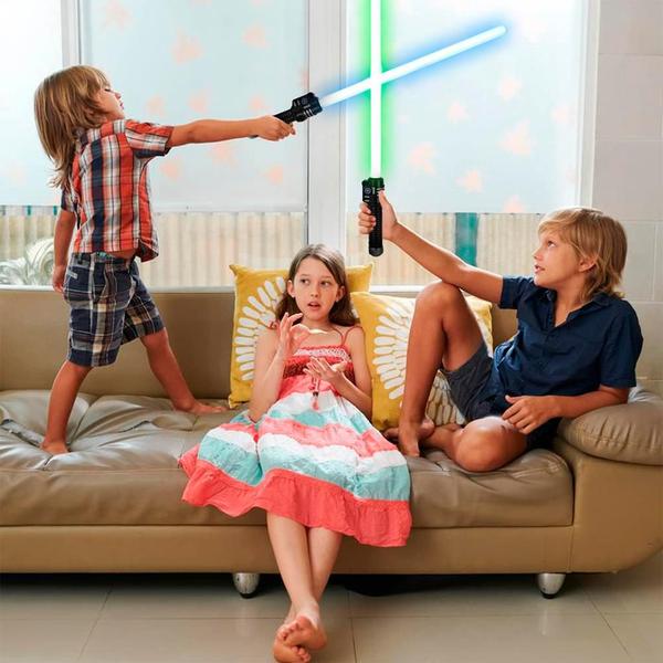 Imagem de Espada Sabre Com Luzes Brilha Infantil Com Sons Space Wars 839662 - Art Brink