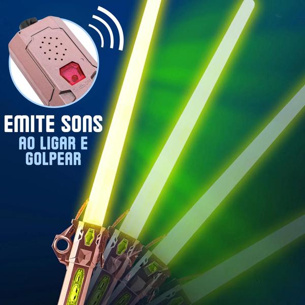 Imagem de Espada Sabre De Luz Spacewar Com Luz Forte Som Star Wars