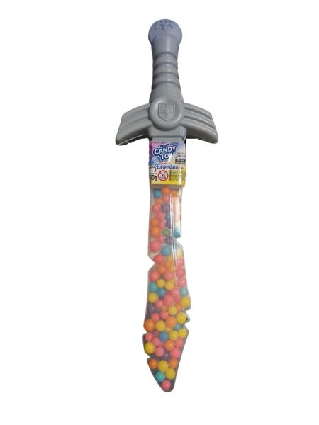 Espadinha Pirata com Balinhas 40un x 30gr Candy Toy - Lynx produções Imagem de Espadinha Pirata com Balinhas 40un x 30gr Candy Toy