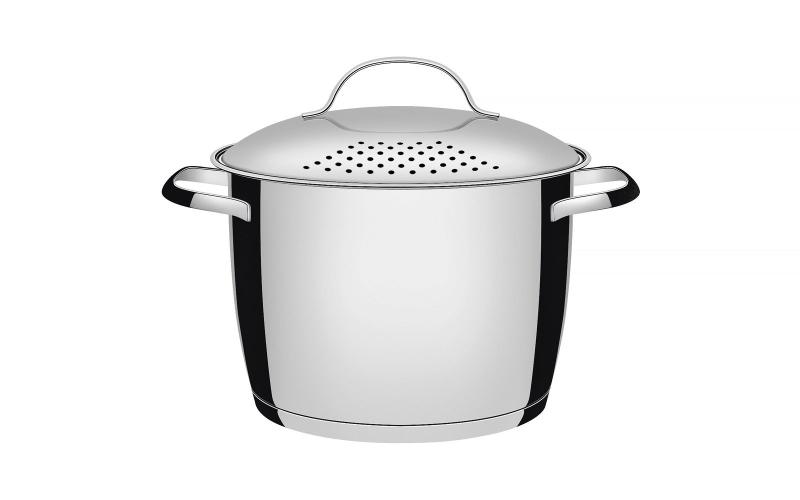 Espagueteira Inox Allegra 20cm 4,40l 62667/203 Tramontina Imagem de Espagueteira Inox Allegra 20cm 4,40l 62667/203 Tramontina