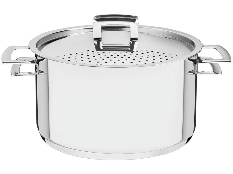 Imagem de Espagueteira Tramontina Inox 6,1L 24cm com Tampa