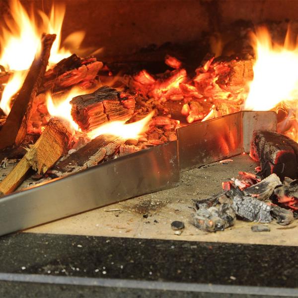 Imagem de Espalhador de brasas pra Parrilha forno Lenha -Inox