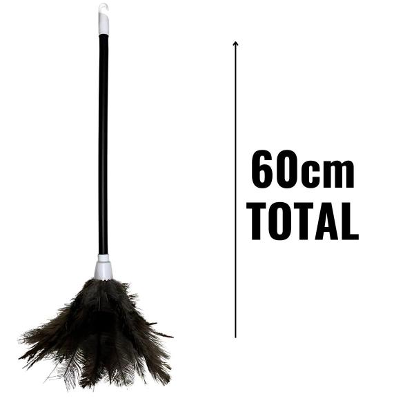 Imagem de Espanador de Pó Pena Clean 43cm Cabo Plástico - Shangrilla KIT 2