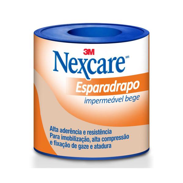 Imagem de Esparadrapo Impermeável Cor Bege 50mm x 3m Nexcare