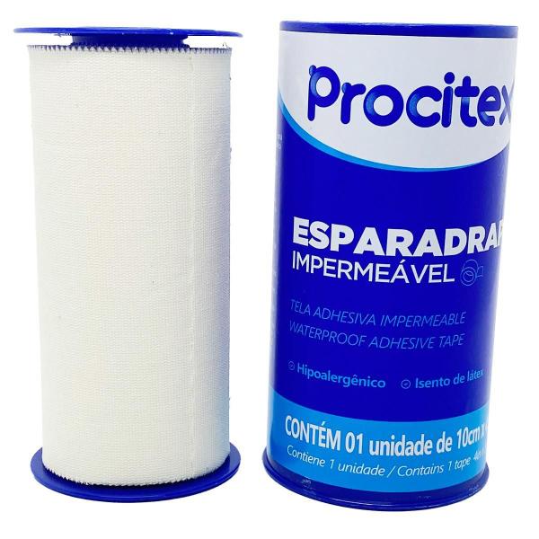 Imagem de Esparadrapo Impermeável Procitex Cremer 10Cm X 4,5M Branco