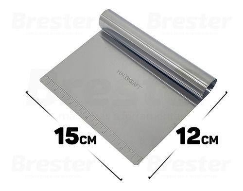 Espátula De Cozinha Bolo Raspadora Inox Massa Chocolate Cor Prateado - Hauskraft Imagem de Espátula De Cozinha Bolo Raspadora Inox Massa Chocolate Cor Prateado