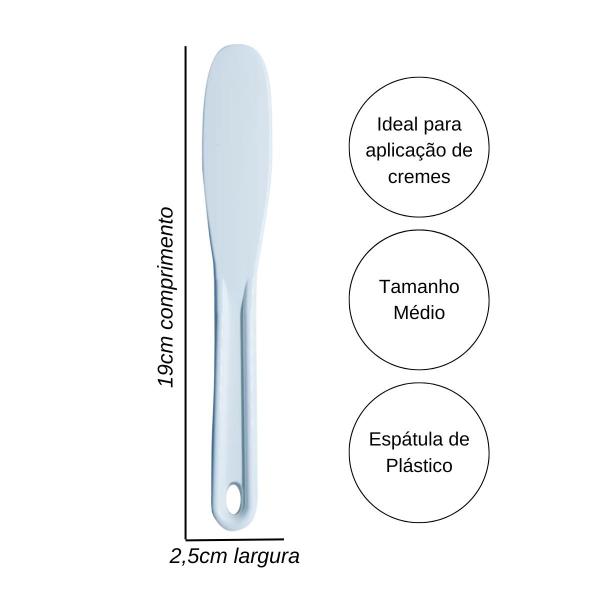 Imagem de Espátula De Plástico Para Cremes Tamanho M Marco Boni