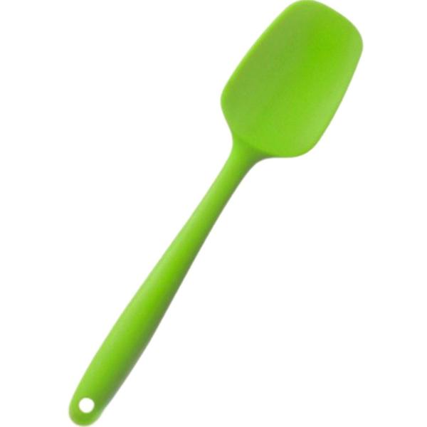 Imagem de Espátula Multiuso de Silicone 27cm - Top de Linha - Verde Limão - Unidade