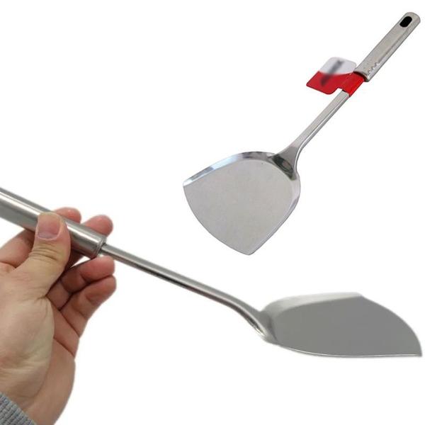Espátula Pão Duro Fechada Raspadora De Aço Inox 33cm - Rod Imagem de Espátula Pão Duro Fechada Raspadora De Aço Inox 33cm